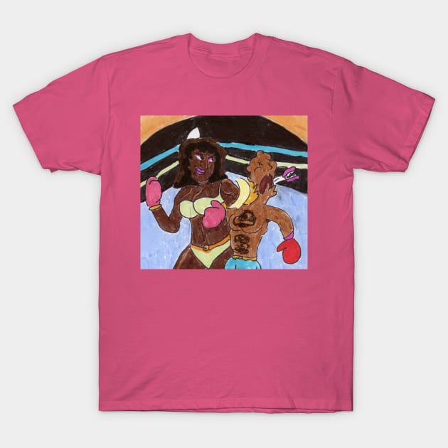 She's a Real Knockout! T-Shirt by ConidiArt